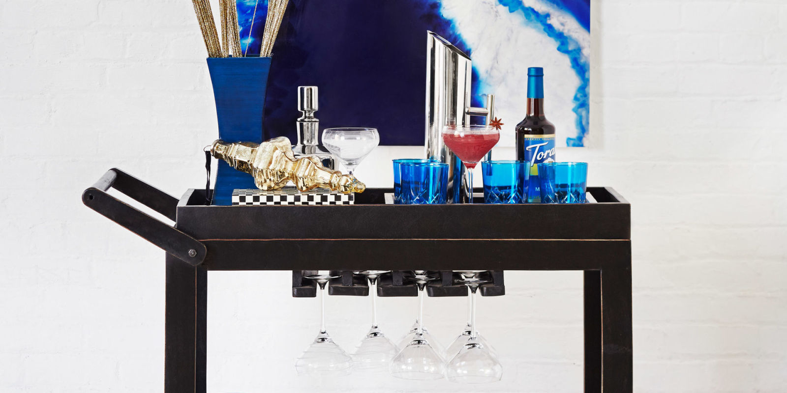 How to Style Your Bar Cart Bar Cart Decor Ideas