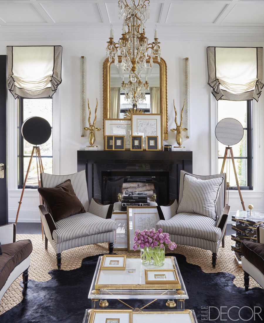 Bohemian Black White Gold Room Bohemian Black White Gold Room