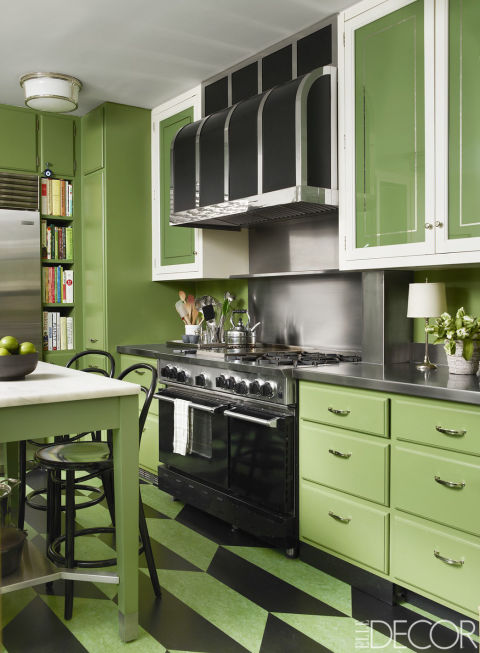 10 Green Kitchen Design Ideas - Paint Colors for Green Kitchens