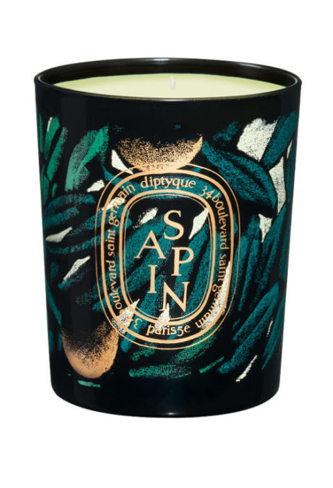When it gets too frigid to enjoy Mother Nature's sweet scents, burning a woodsy candle is the next best thing.
Pictured here: Diptyque holiday candle in Sapin, from $35; diptyqueparis.com