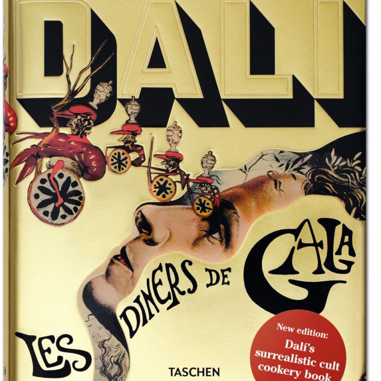 Salvador Dali Paintings In Republished Cookbook - Les Diners De