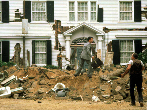 We think it's safe to say that the 1986 comedy, starring Tom Hanks and Shelley Long, is the funniest home renovation movie ever. The 1890s Long Island mansion that starred as the hopelessly dilapidated house that the onscreen couple struggle to repair was owned by publisher Eric Ridder during the filming of the movie. The current homeowners, Rich and Christina Makowsky, bought the 5.4-acre estate in 2002, and they recently told the New York Times that their experience renovating the home was similar to the one depicted in the movie. Now that it's been completely overhauled, the property is on the market for $12.5 million. You can see photos of the house as it looks now here.
