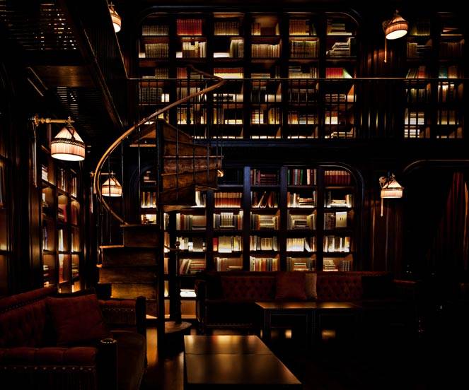 The NoMad's library may technically be a bar, but there's no reason not to grab a drink and peruse their extensive collection of books, which spans two levels connected by a spiral staircase imported from the south of France. 
