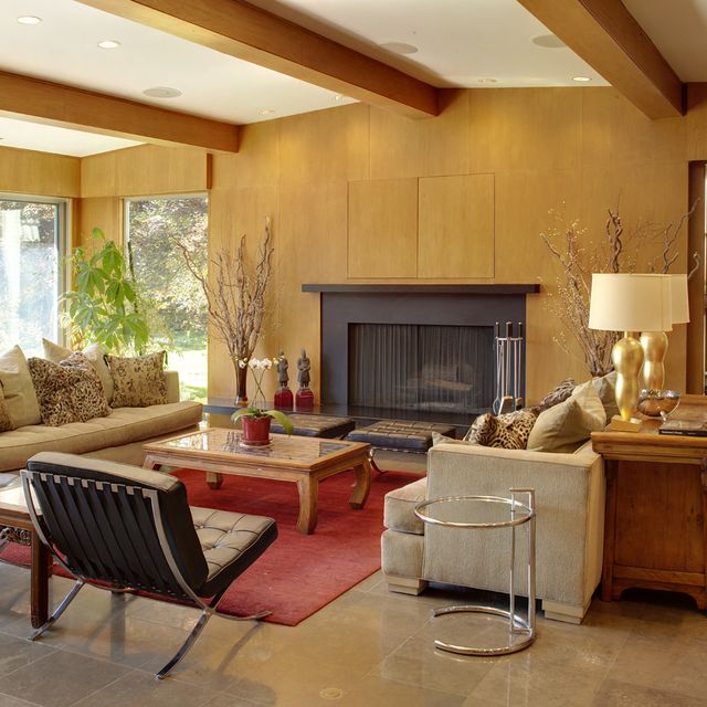 Mid Century Modern Home Interior Design - House Design Plans